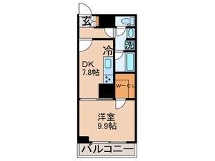 THE TOKYO TOWERS MID TOWER 17Fの物件間取画像